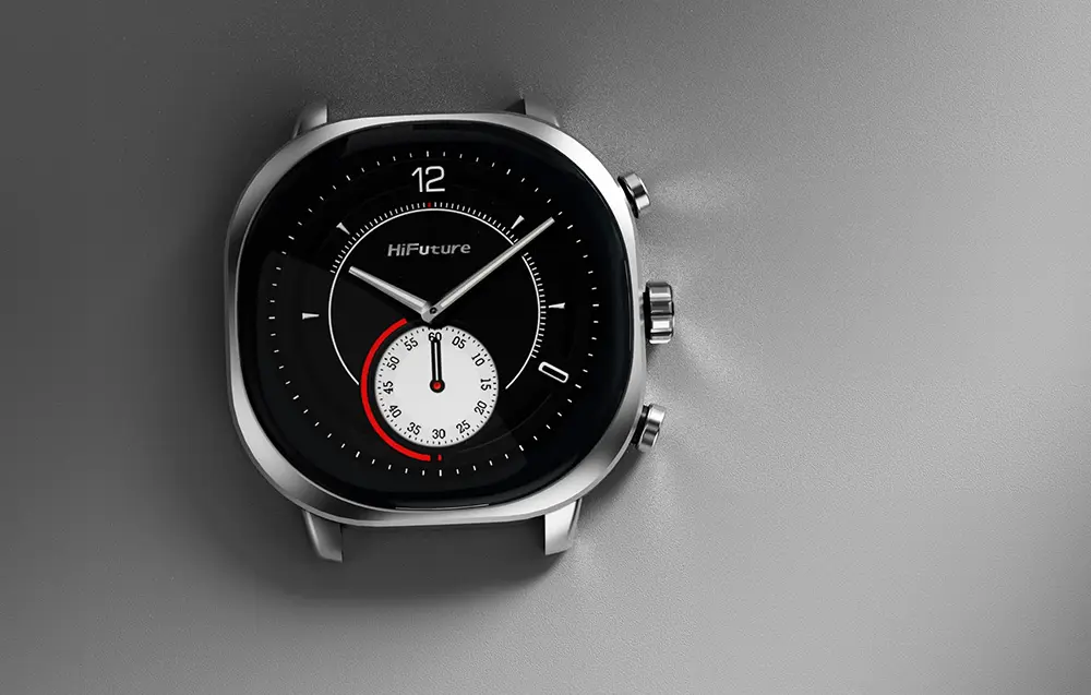 Smartwatch HiFuture FutureFit AIX srebrny