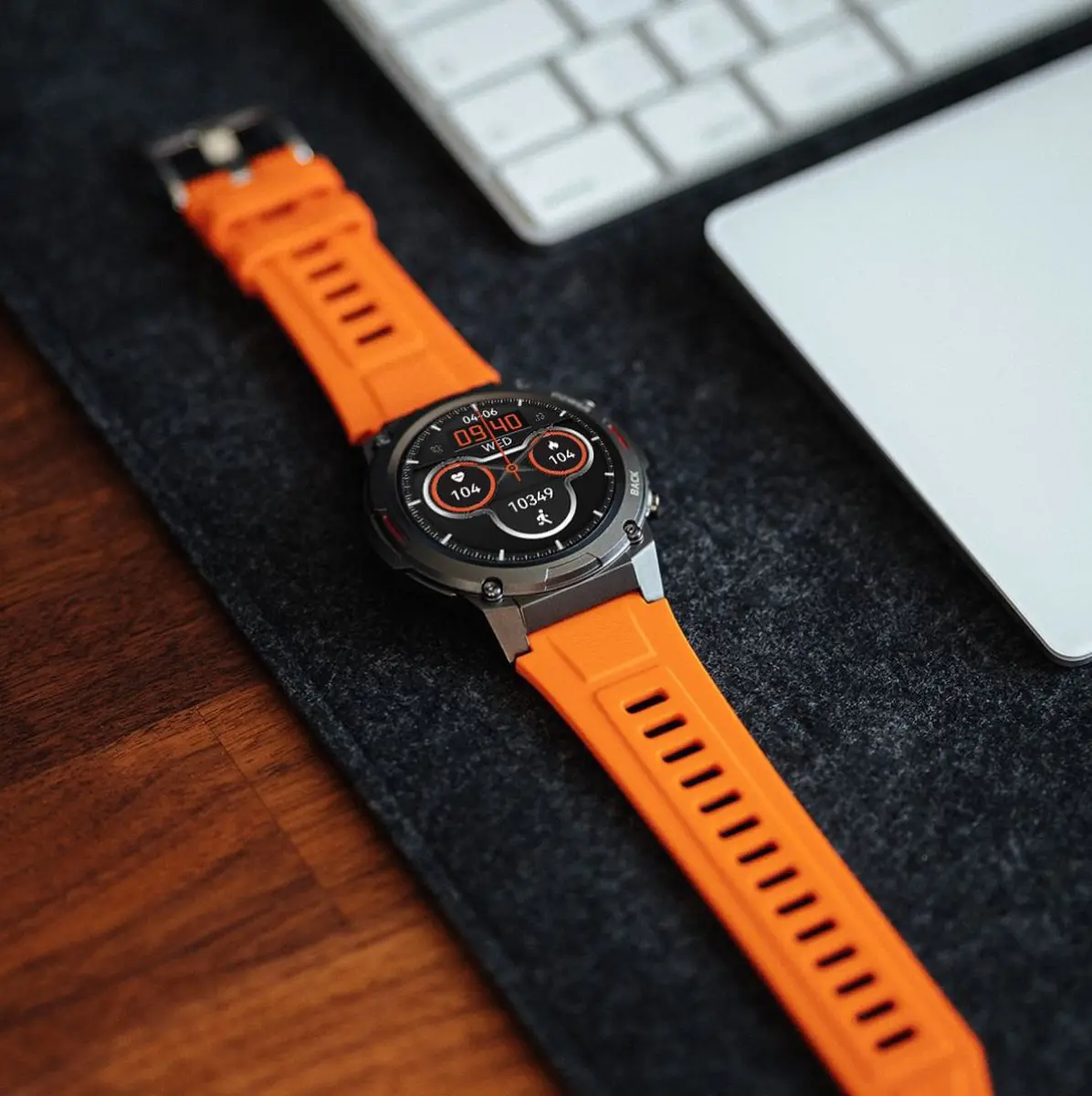 Smartwatch HiFuture FutureGo Mix2 pomarańczowy