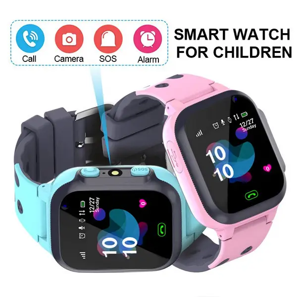 Smartwatch dla dzieci Denmen Kids z lokalizatorem różowy