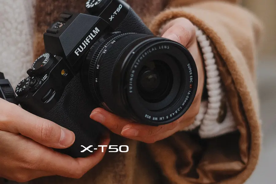 Aparat FujiFilm X-T50 + 15-45 mm f/3.5-5.6 OIS PZ czarny