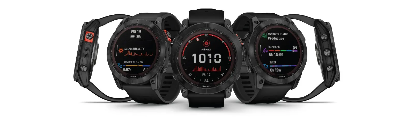 Smartwatch Garmin Fenix 7X Solar GPS 51 mm czarny