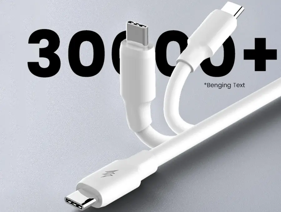 Kabel USB-A / USB-C 6 A 120 W 1m Quick Charge QC3.0 Somostel SMS-BA02 biały