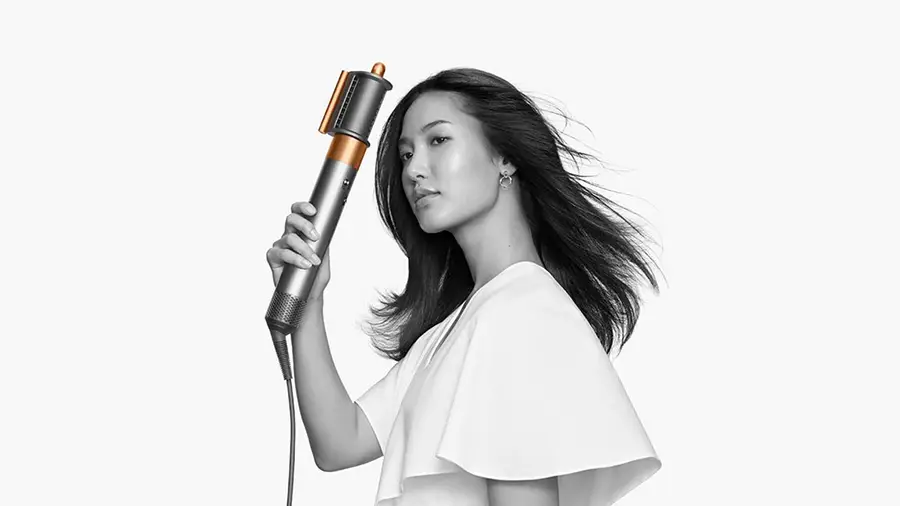Suszarko-lokówka Dyson Airwrap Complete Long Diffuse nikiel/miedź