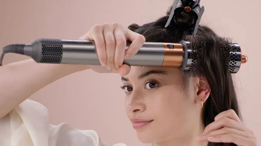 Suszarko-lokówka Dyson Airwrap Multistyler Complete Long Volumise błękit pruski/miedź