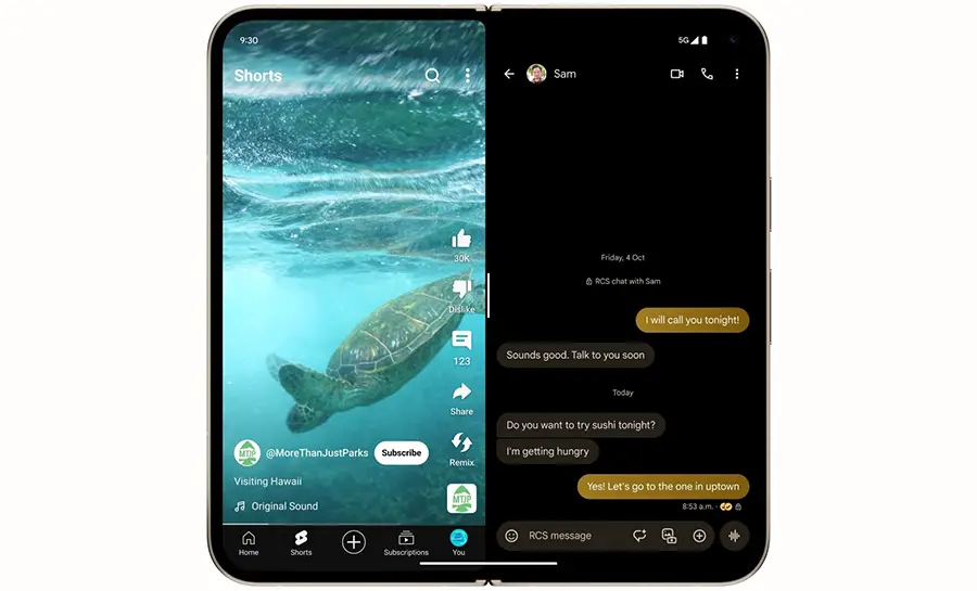 Google Pixel 9 Pro Fold 5G 16/256 GB Obsidian
