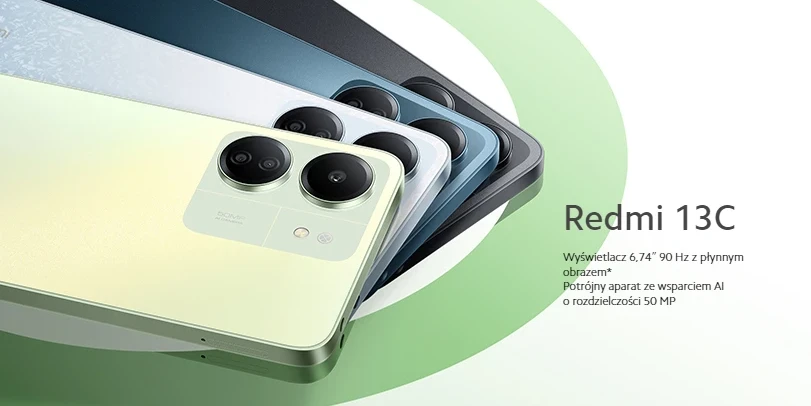 Xiaomi Redmi 13C 6/128 GB czarny