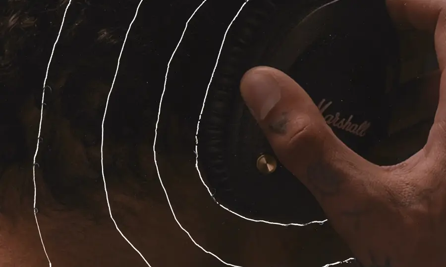 Słuchawki bezprzewodowe Marshall Monitor II ANC Black