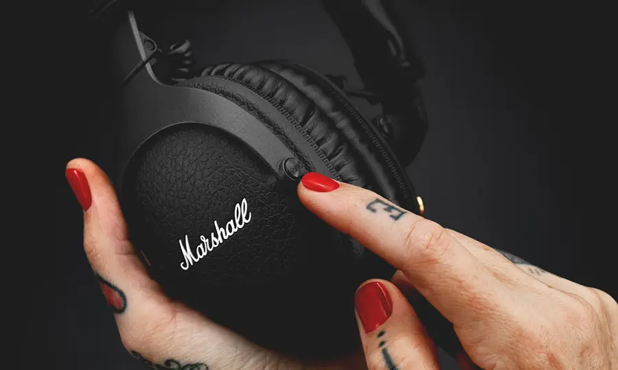 Słuchawki bezprzewodowe Marshall Monitor II ANC Black