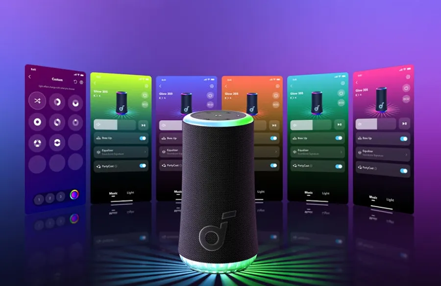 Głośnik mobilny Anker Soundcore Glow Black