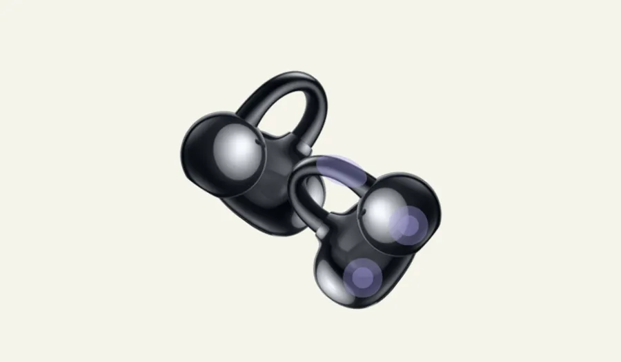 Słuchawki Huawei FreeClip fioletowe