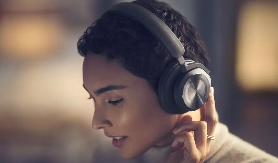 Słuchawki Bang & Olufsen Beoplay HX brązowe