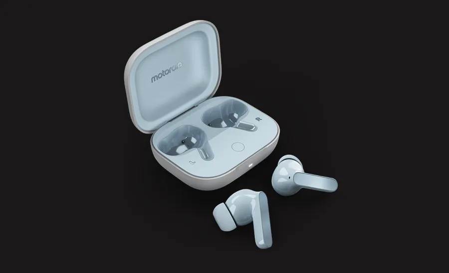 Słuchawki Motorola Moto Buds Glacier Blue
