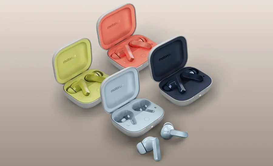 Słuchawki Motorola Moto Buds Green Banana