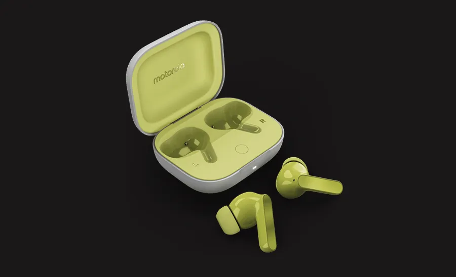 Słuchawki Motorola Moto Buds Green Banana