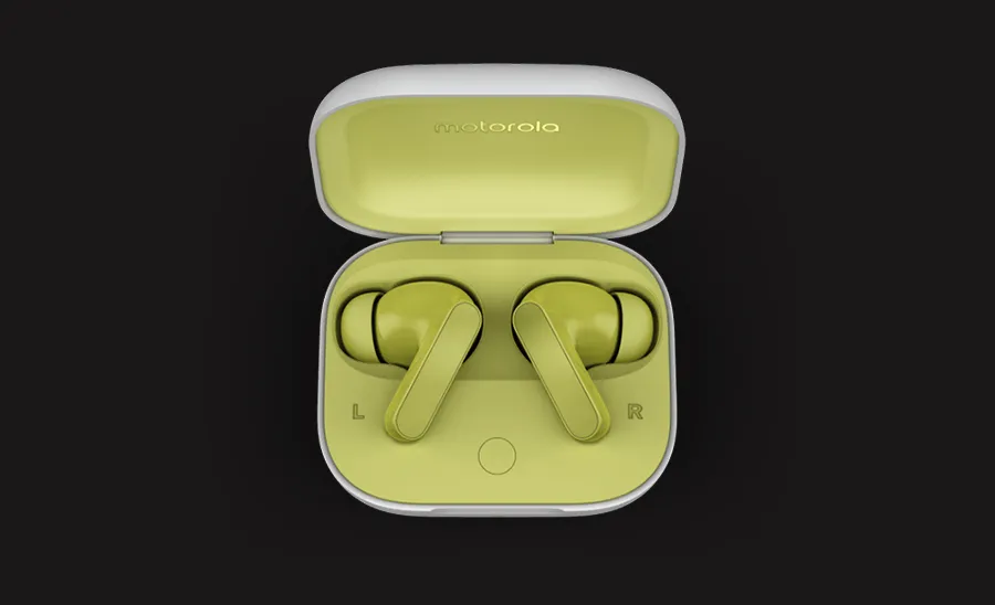 Słuchawki Motorola Moto Buds Green Banana