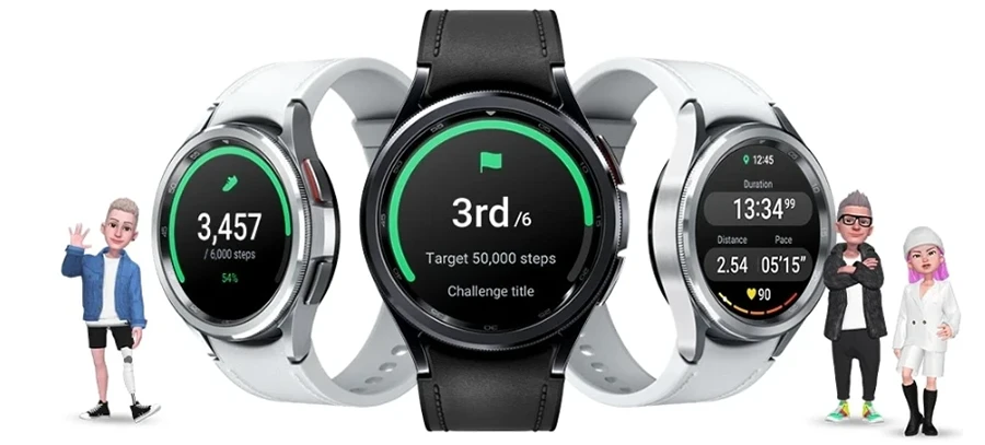  Smartwatch Samsung Galaxy Watch 6 Classic 47 mm srebrny