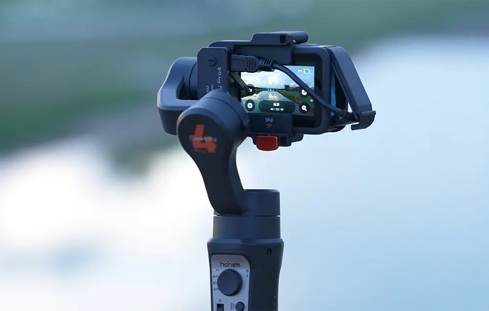 Gimbal Hohem iSteady Pro 4 do kamer sportowych