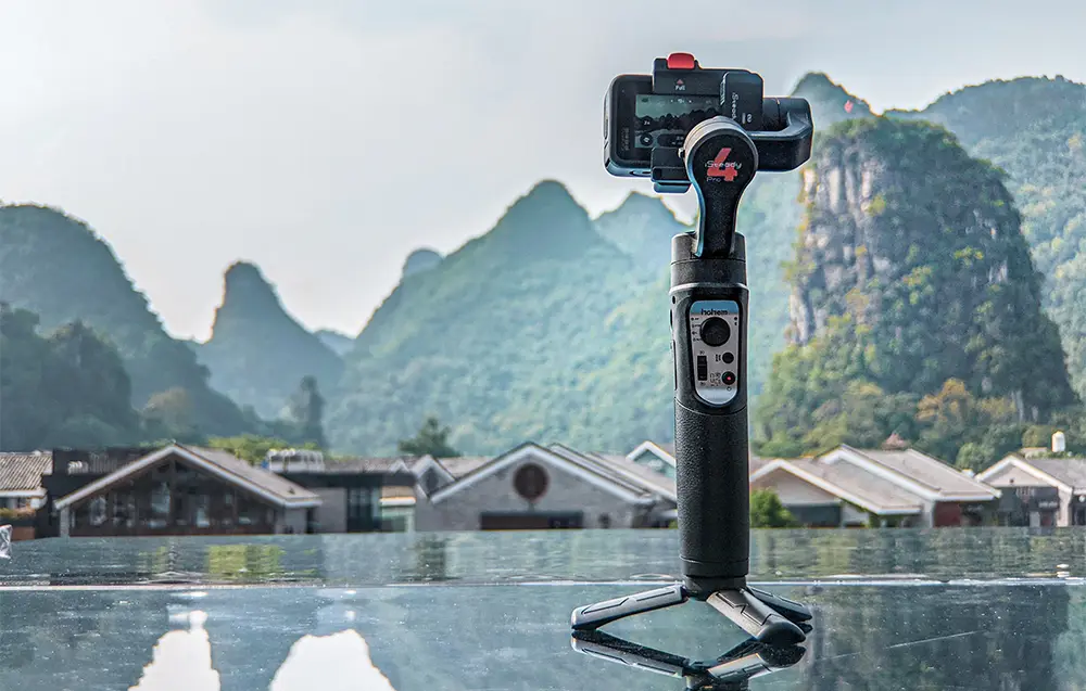 Gimbal Hohem iSteady Pro 4 do kamer sportowych