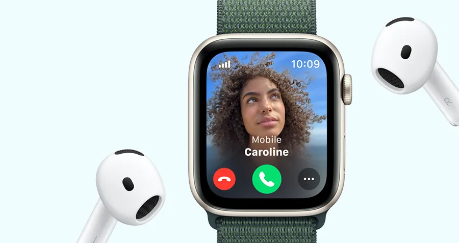 Apple Watch SE 44mm GPS+4G 3. Ge Sport M/L Starlight