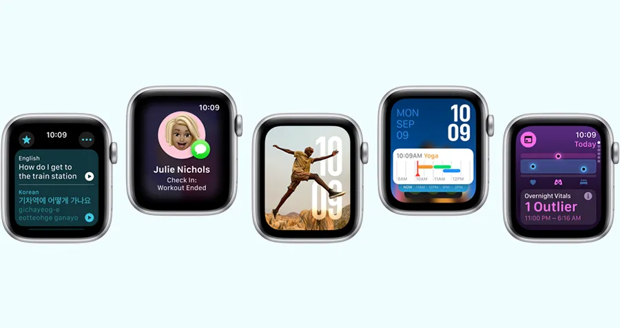 Apple Watch SE 44mm GPS+4G 3. Ge Sport M/L Starlight