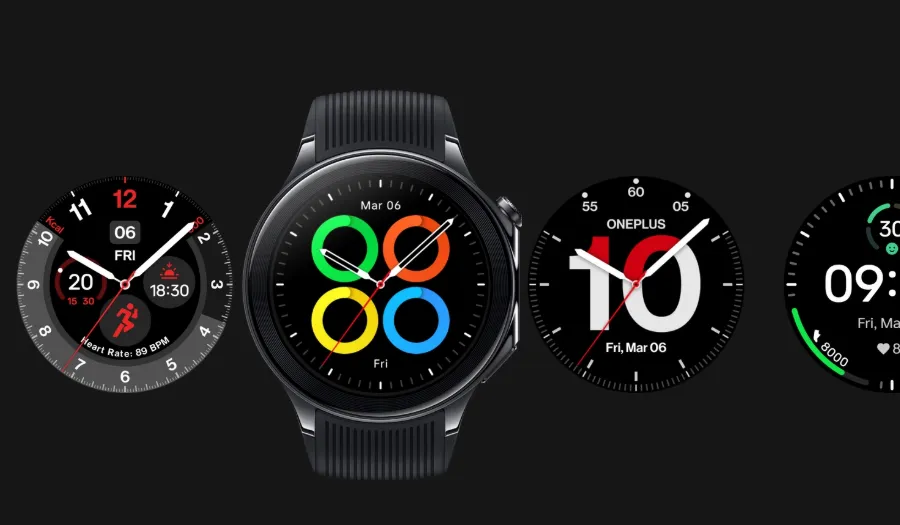 Smartwatch OnePlus Watch 2 Black Steel
