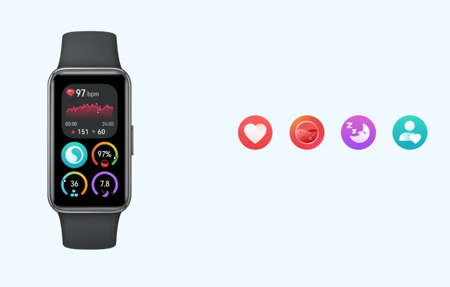 Smartband Huawei Band 9 Biały