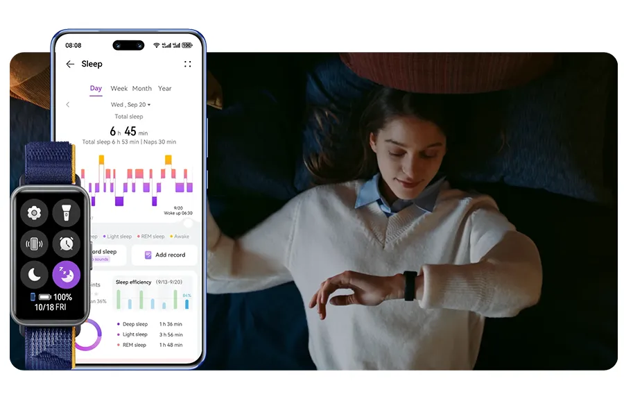 Smartband Huawei Band 9 Biały