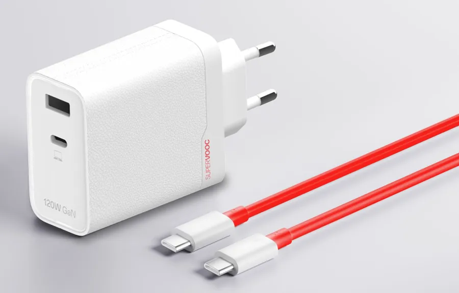 Ładowarka sieciowa OnePlus SUPERVOOC 120 W Dual Ports GaN Power Adapter 