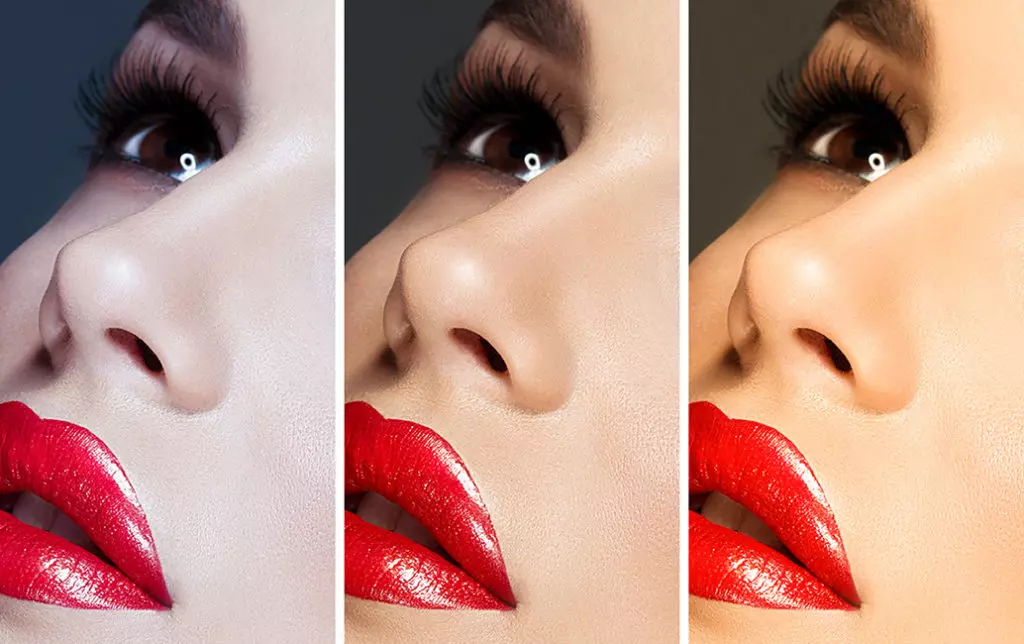 Regulacja temperatury zdjęcia lampą Led