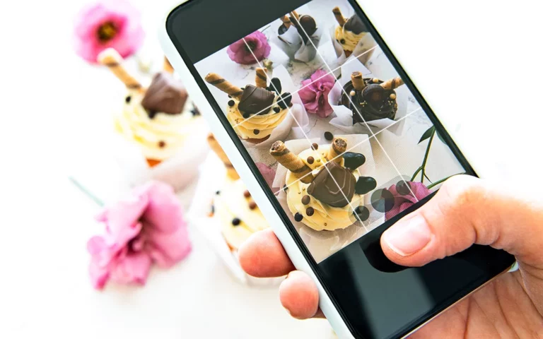 Flat lay kompozycja trójdzielna