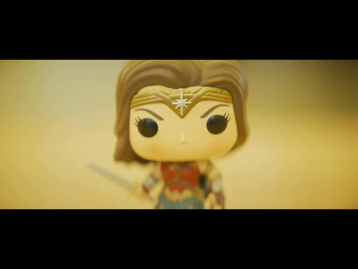 Zdjęcie zrobione z soczewką makro