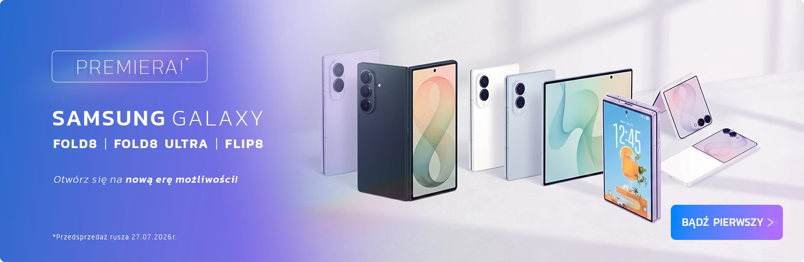 Przedsprzedaż Galaxy Z Fold8 i Flip 8